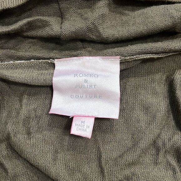 Romeo and Juliet couture open front cardigan size M - Picture 8 of 10